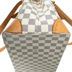 Shoulder Bag Hampstead MM Ivory Damier Azur