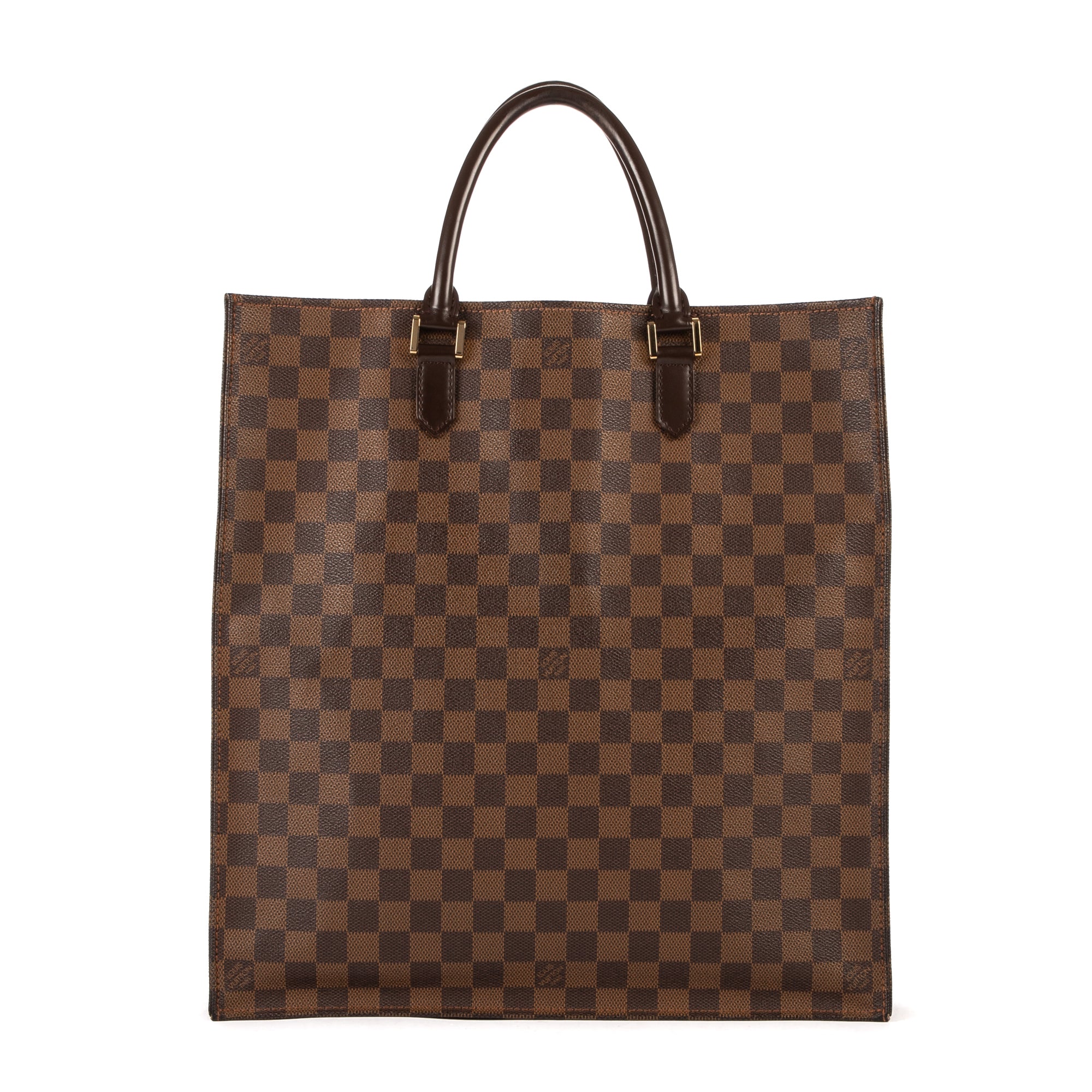 Shoulder Bag Sac Plat Brown Damier Ebene