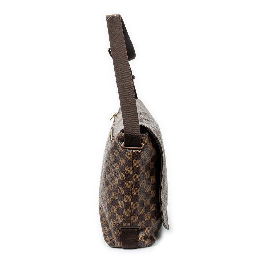 Shoulder Bag Brooklyn MM Brown Damier Ebene