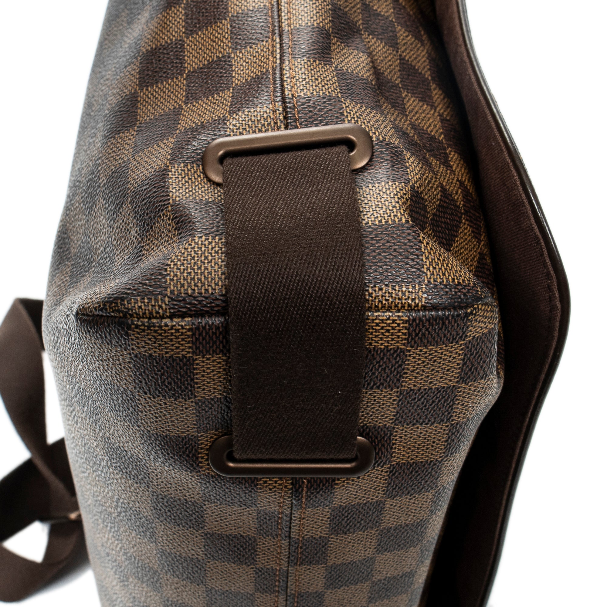 Shoulder Bag Brooklyn MM Brown Damier Ebene