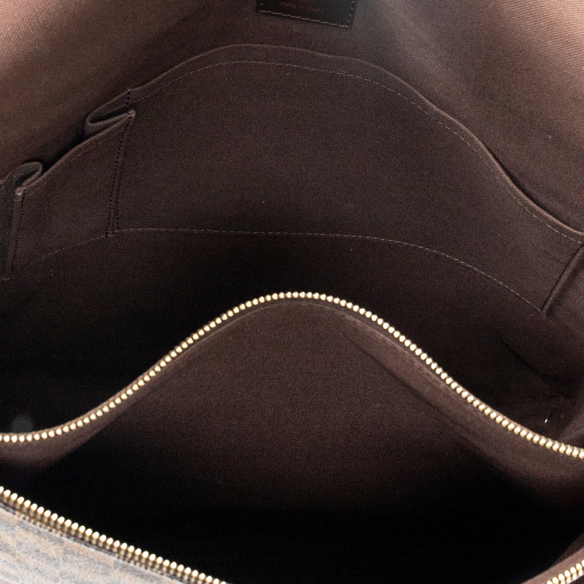 Shoulder Bag Brooklyn MM Brown Damier Ebene