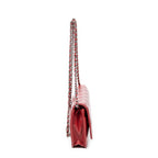 Shoulder Bag Classic Wallet on Chain Red Quilted Lambskin Leather