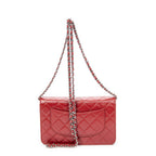 Shoulder Bag Classic Wallet on Chain Red Quilted Lambskin Leather