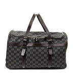 Bolsa de viaje Maleta Vintage Anagrama Lona Revestida Negra