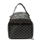 Bolsa de viaje Maleta Vintage Anagrama Lona Revestida Negra