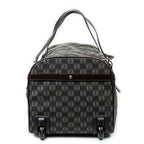 Travel Bag Vintage Anagram Suitcase Black Anagram Coated Canvas
