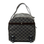 Bolsa de viaje Maleta Vintage Anagrama Lona Revestida Negra