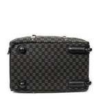 Travel Bag Vintage Anagram Suitcase Black Anagram Coated Canvas