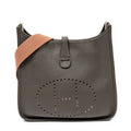 Shoulder Bag Evelyne I PM Vert Bronze Togo Leather