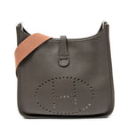 Shoulder Bag Evelyne I PM Vert Bronze Togo Leather