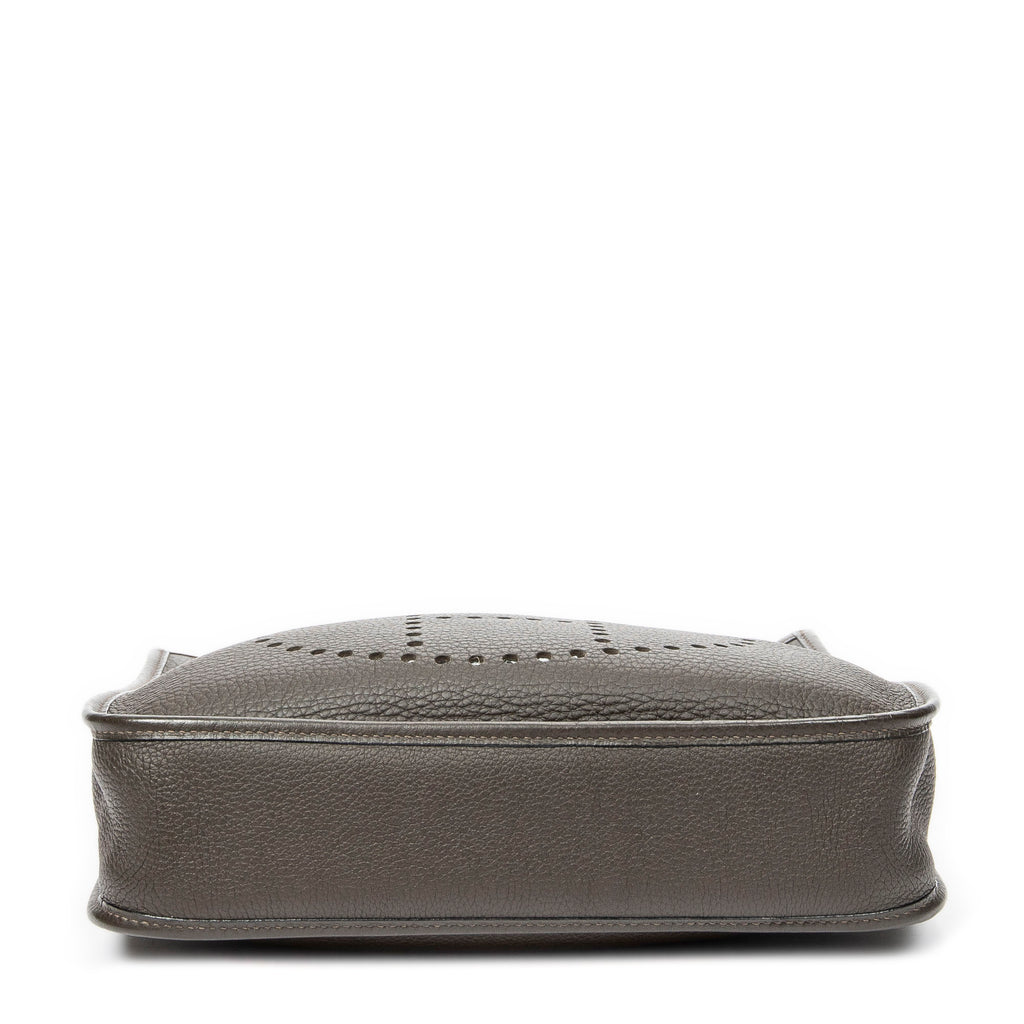 Shoulder Bag Evelyne I PM Vert Bronze Togo Leather