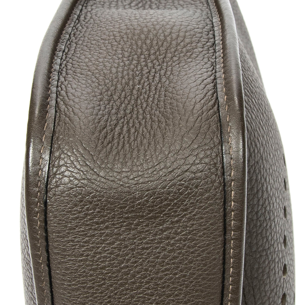 Shoulder Bag Evelyne I PM Vert Bronze Togo Leather