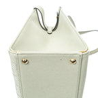 Shoulder Bag Peekaboo X-Tote Green Zucca Canvas