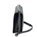 Shoulder Bag Large Boy Black Quilted Calfskin Leather
