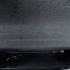 Shoulder Bag Large Boy Black Quilted Calfskin Leather