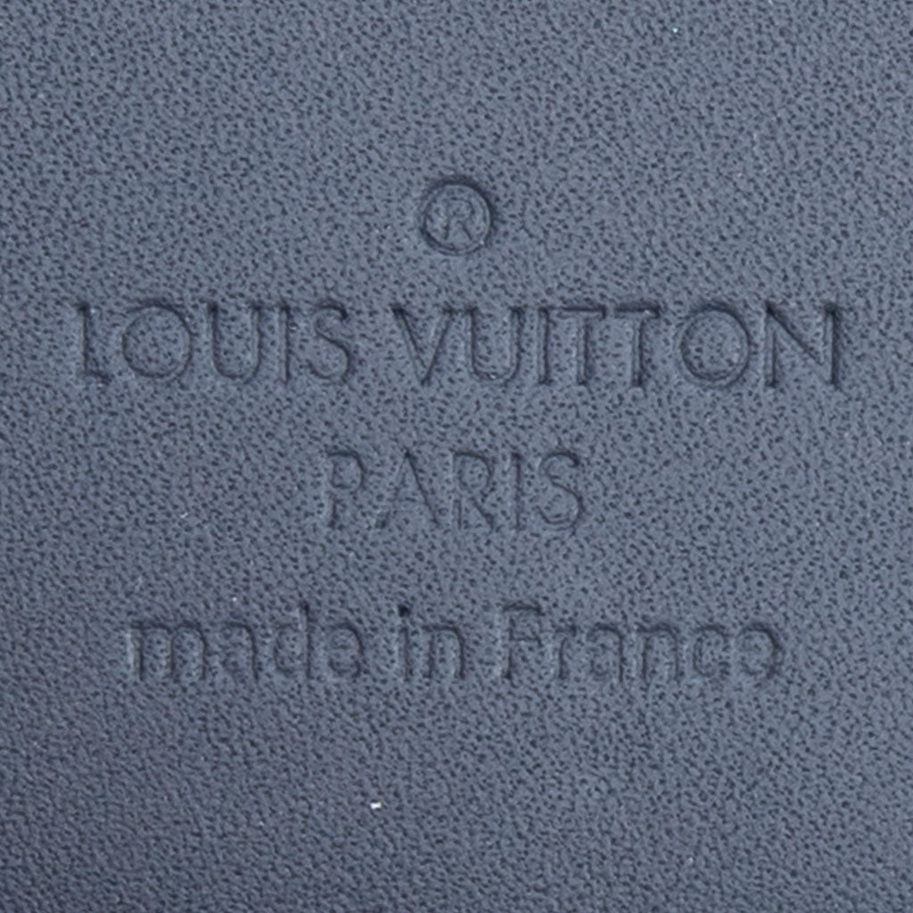 Wallet Zippy Vertical Wallet Navy Blue Monogram Shadow