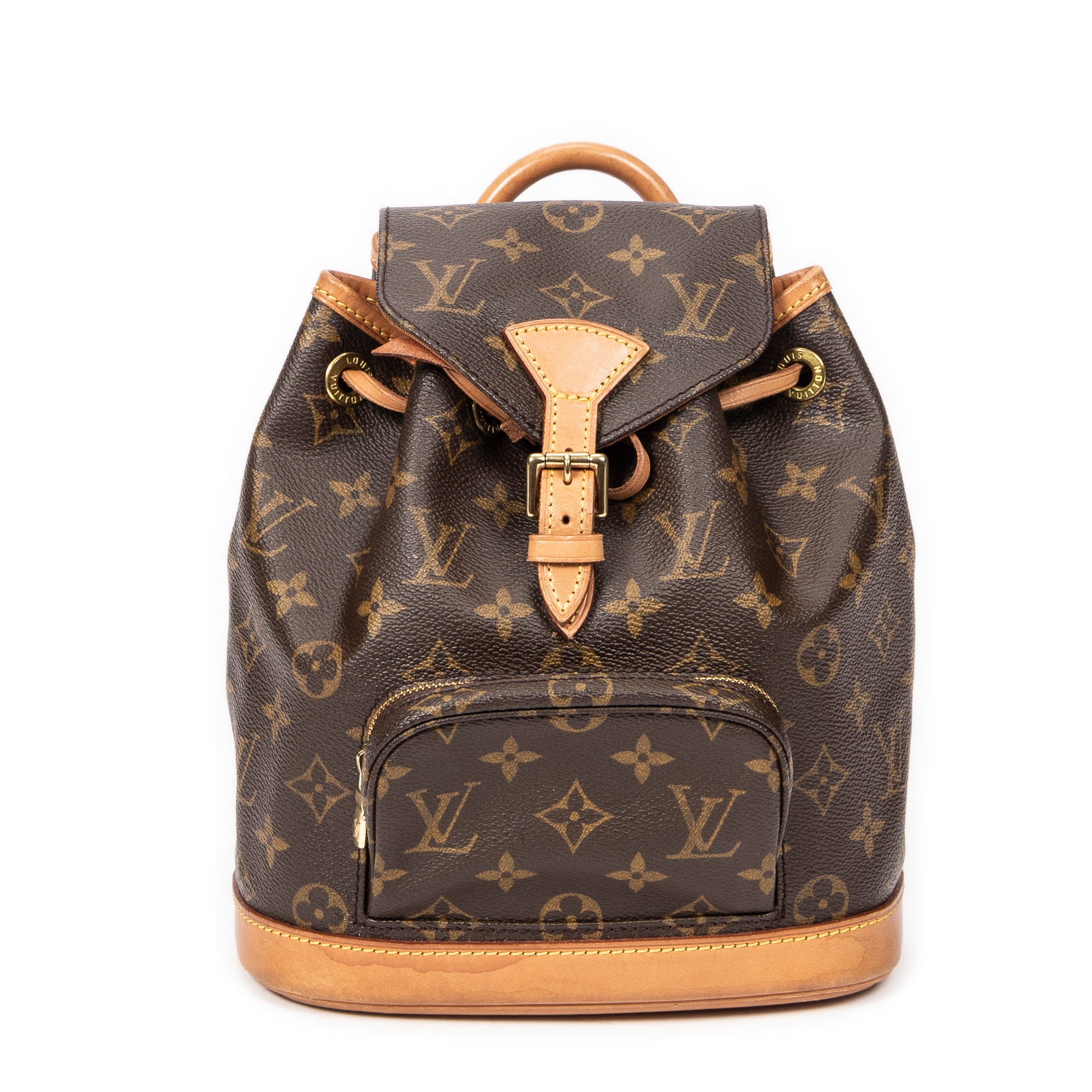 Backpack Montsouris PM Brown Monogram Canvas