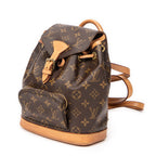 Backpack Montsouris PM Brown Monogram Canvas