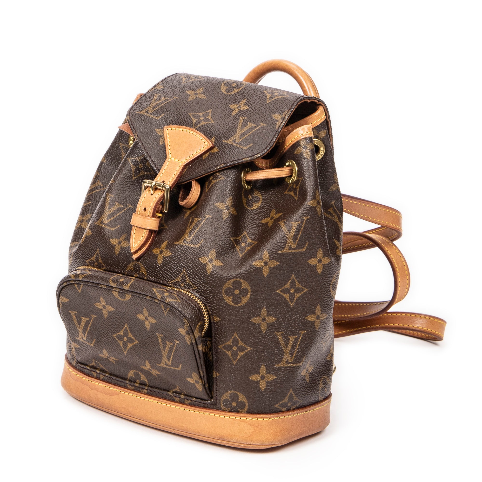 Backpack Montsouris PM Brown Monogram Canvas