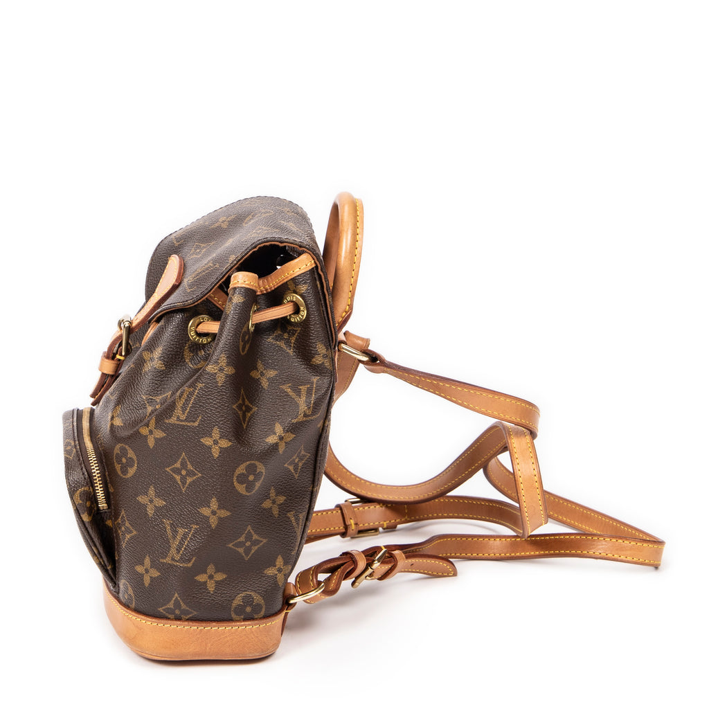 Backpack Montsouris PM Brown Monogram Canvas