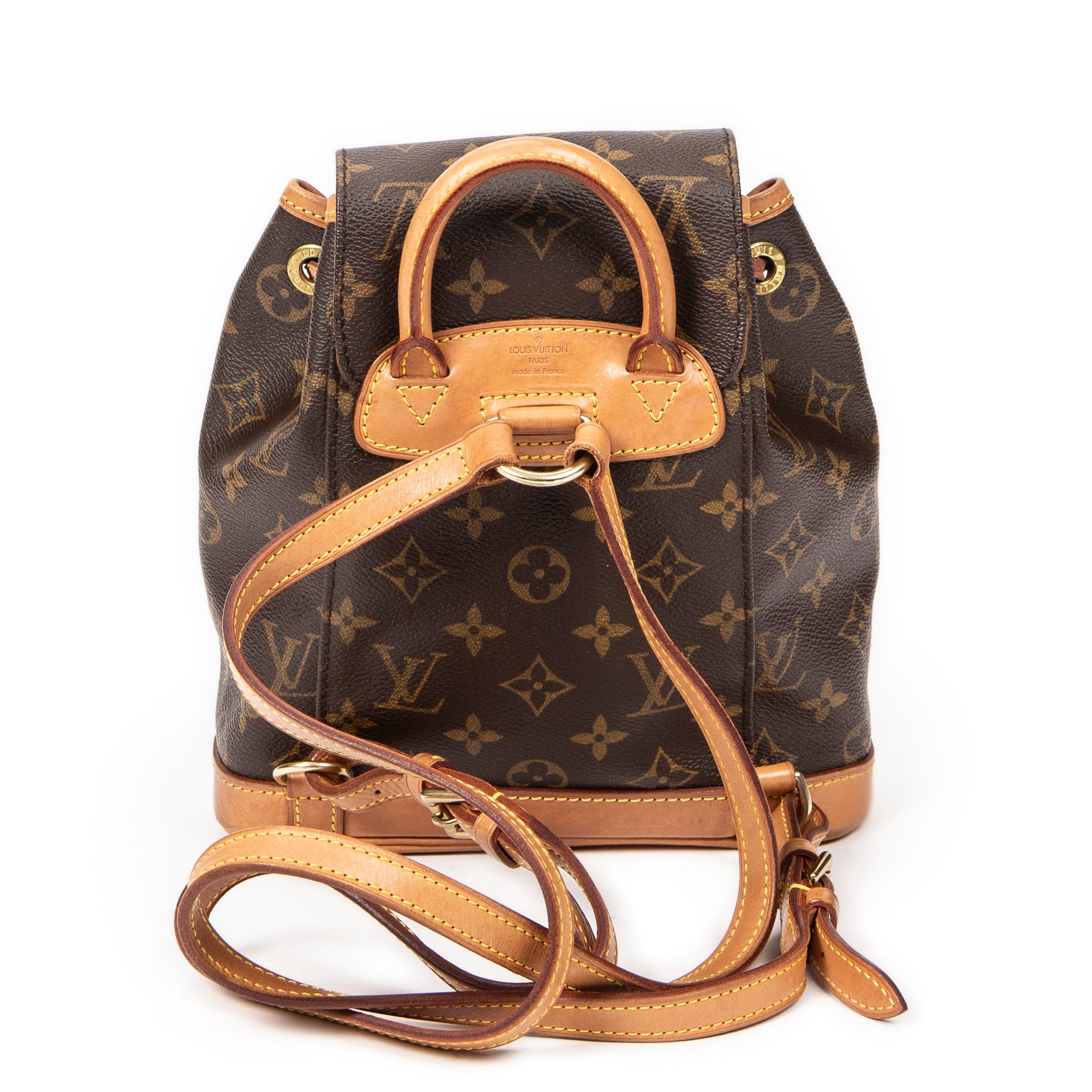 Backpack Montsouris PM Brown Monogram Canvas