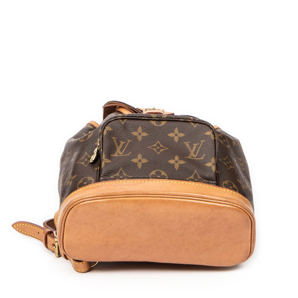 Backpack Montsouris PM Brown Monogram Canvas