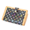 Wallet French Purse Black Monogram Canvas