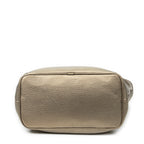Shoulder Bag Fusta Anagram Tote Bronze Grained Leather