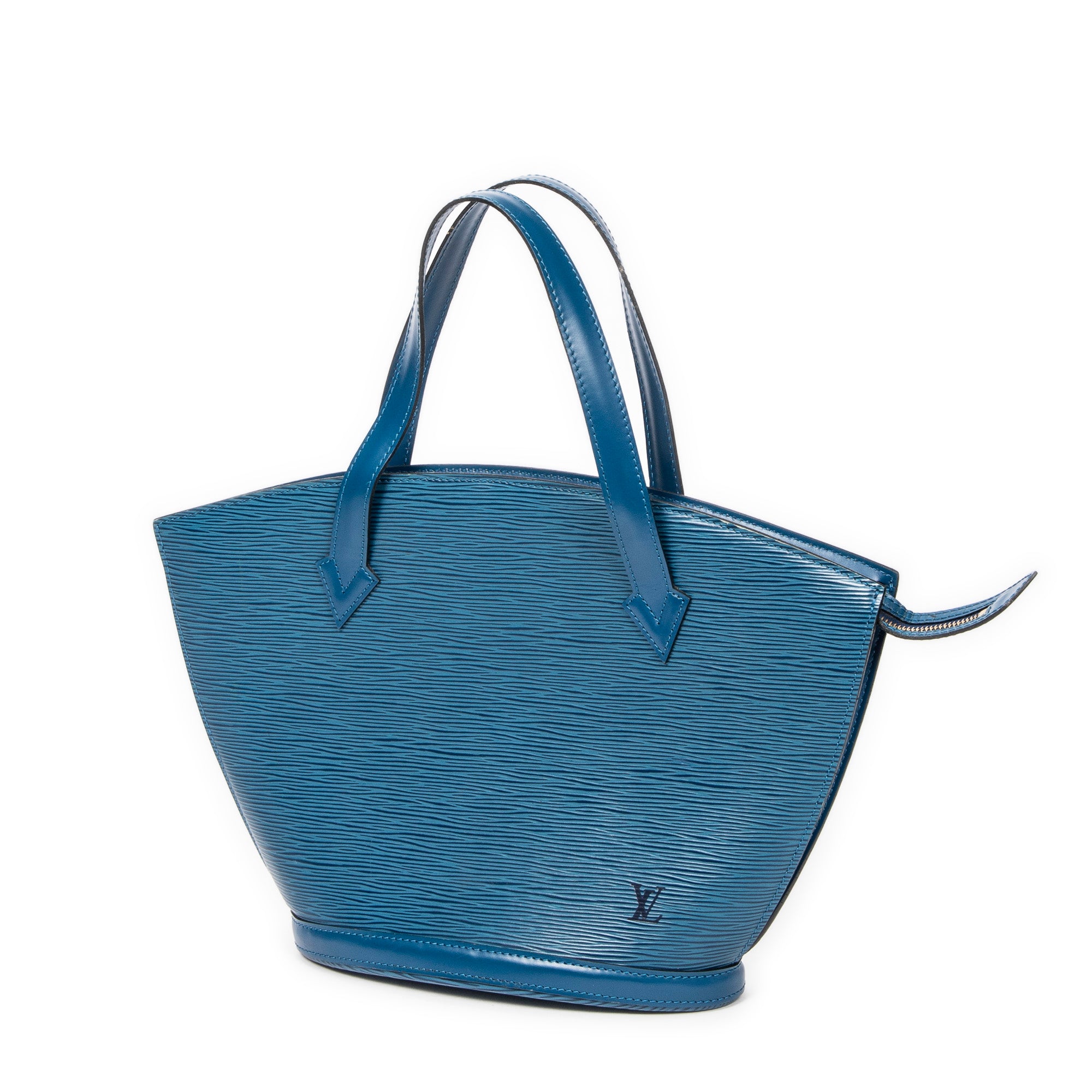 Shoulder Bag St-Jacques PM Blue Epi