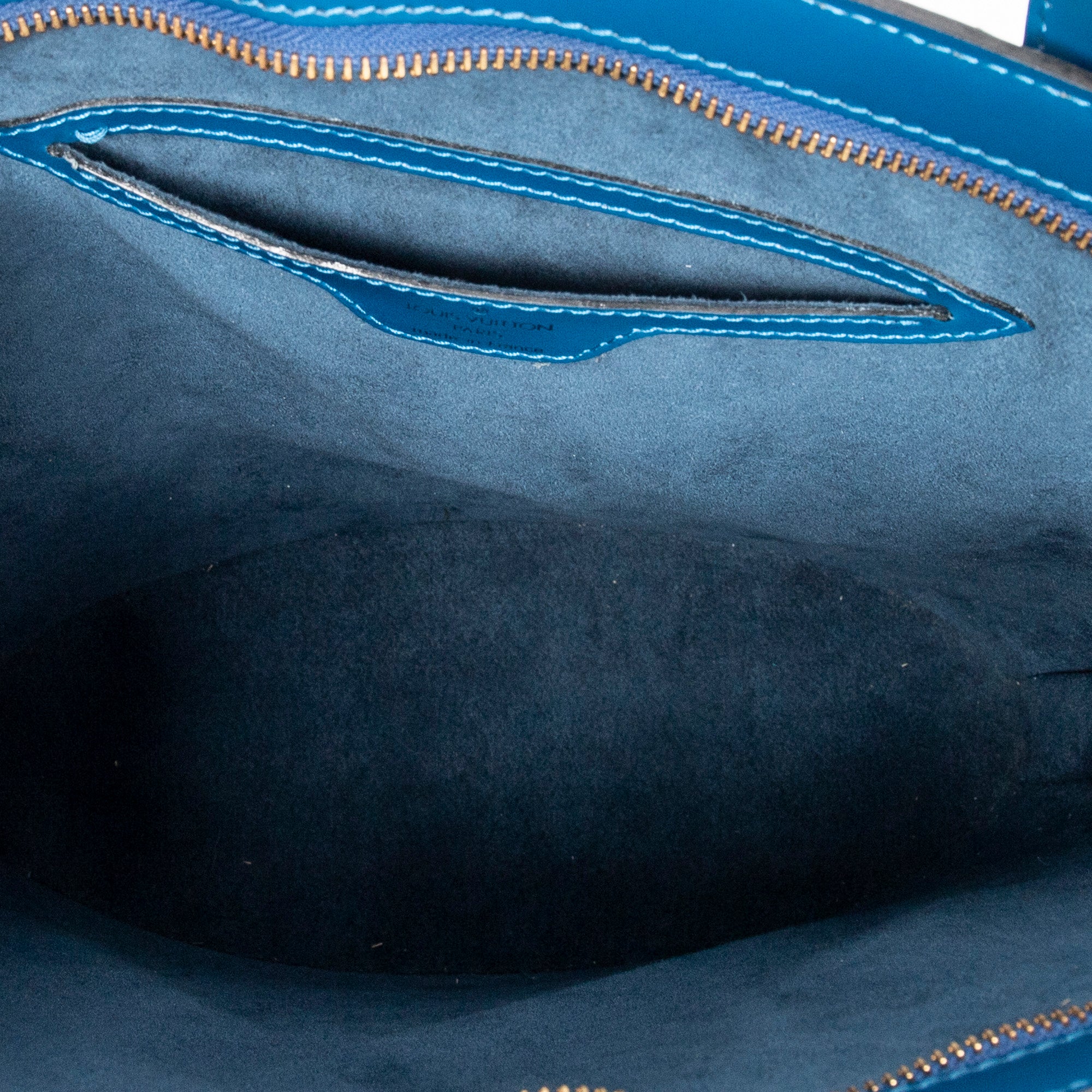 Shoulder Bag St-Jacques PM Blue Epi