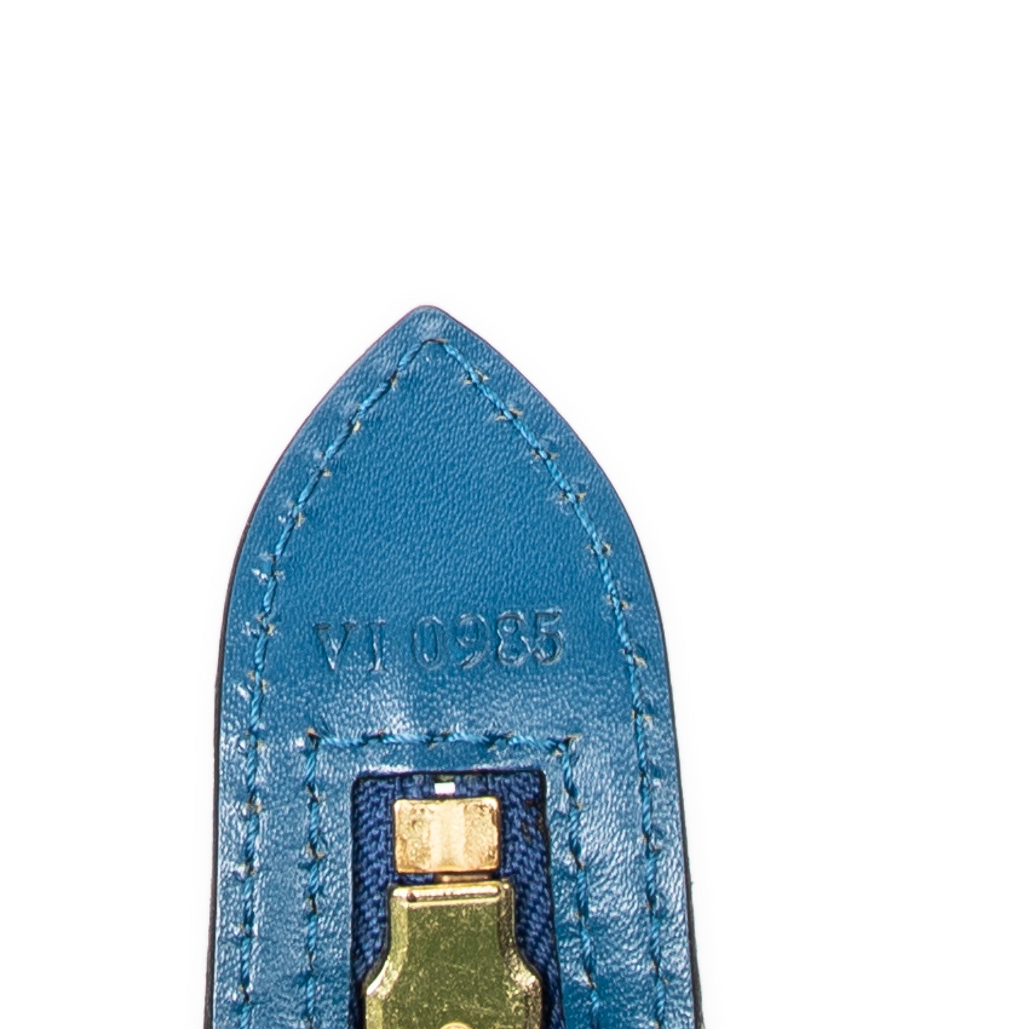 Shoulder Bag St-Jacques PM Blue Epi