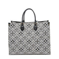 Handbag On the go GM Grey Jacquard Since 1854 Textile Canvas