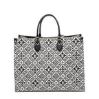 Handbag On the go GM Grey Jacquard Since 1854 Textile Canvas