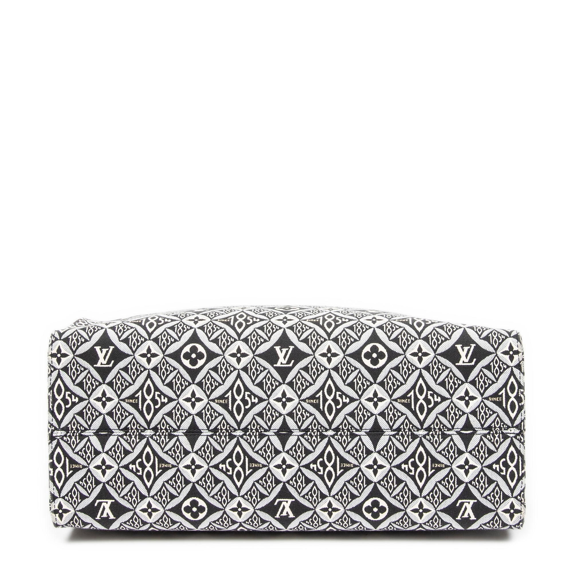 Sac à main On the go GM Gris Jacquard Since 1854 Textile Toile