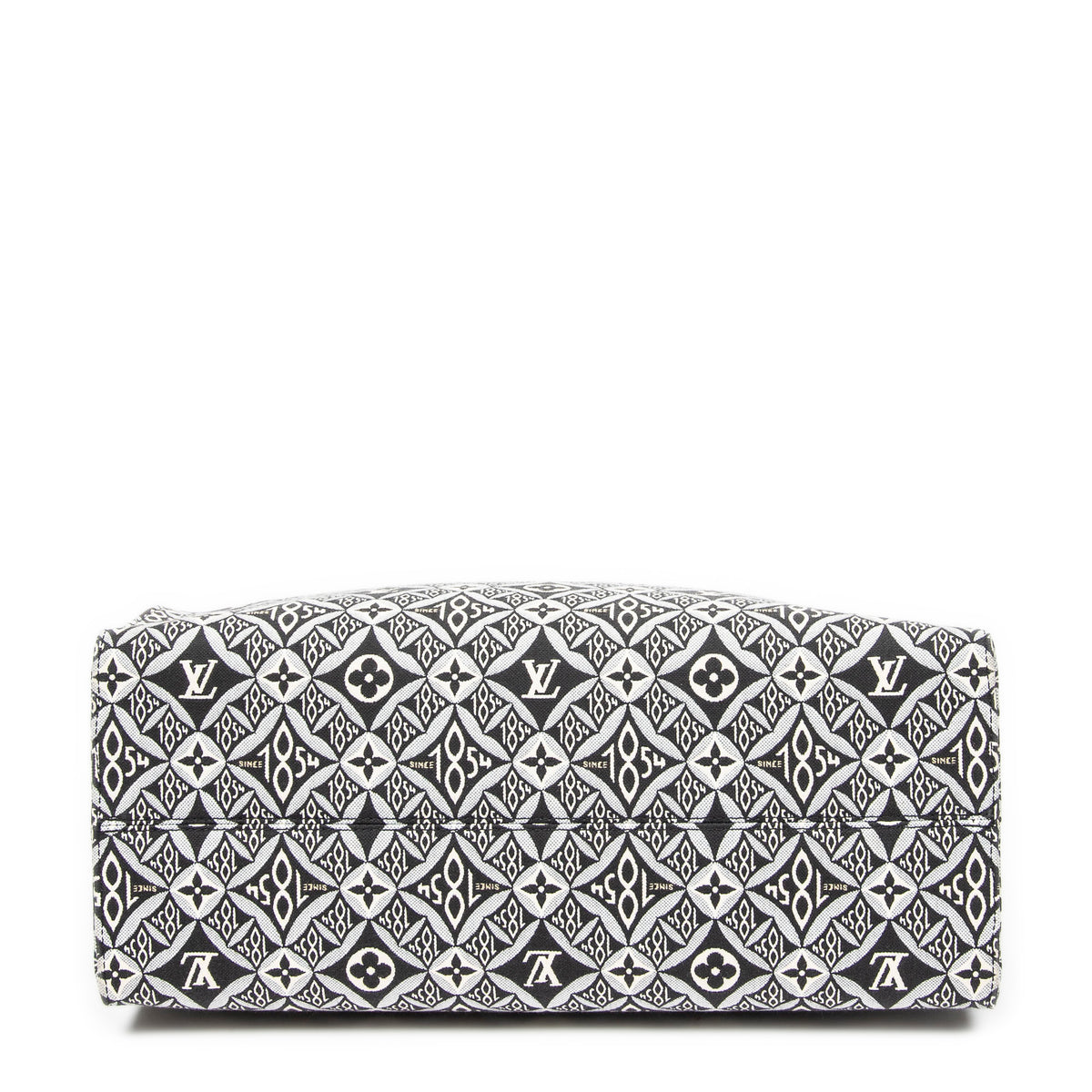 Handbag On the go GM Grey Jacquard Since 1854 Textile Canvas