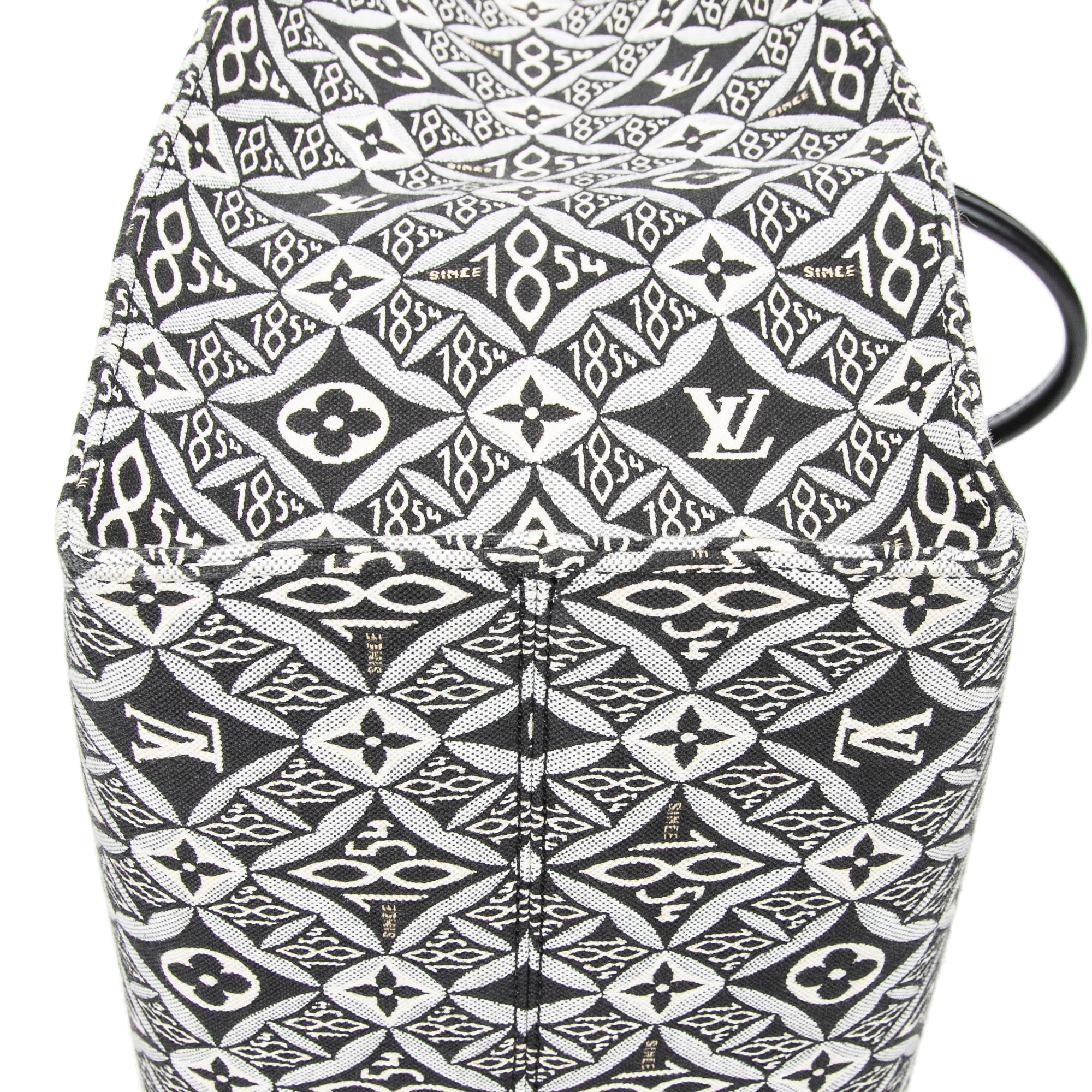 Sac à main On the go GM Gris Jacquard Since 1854 Textile Toile