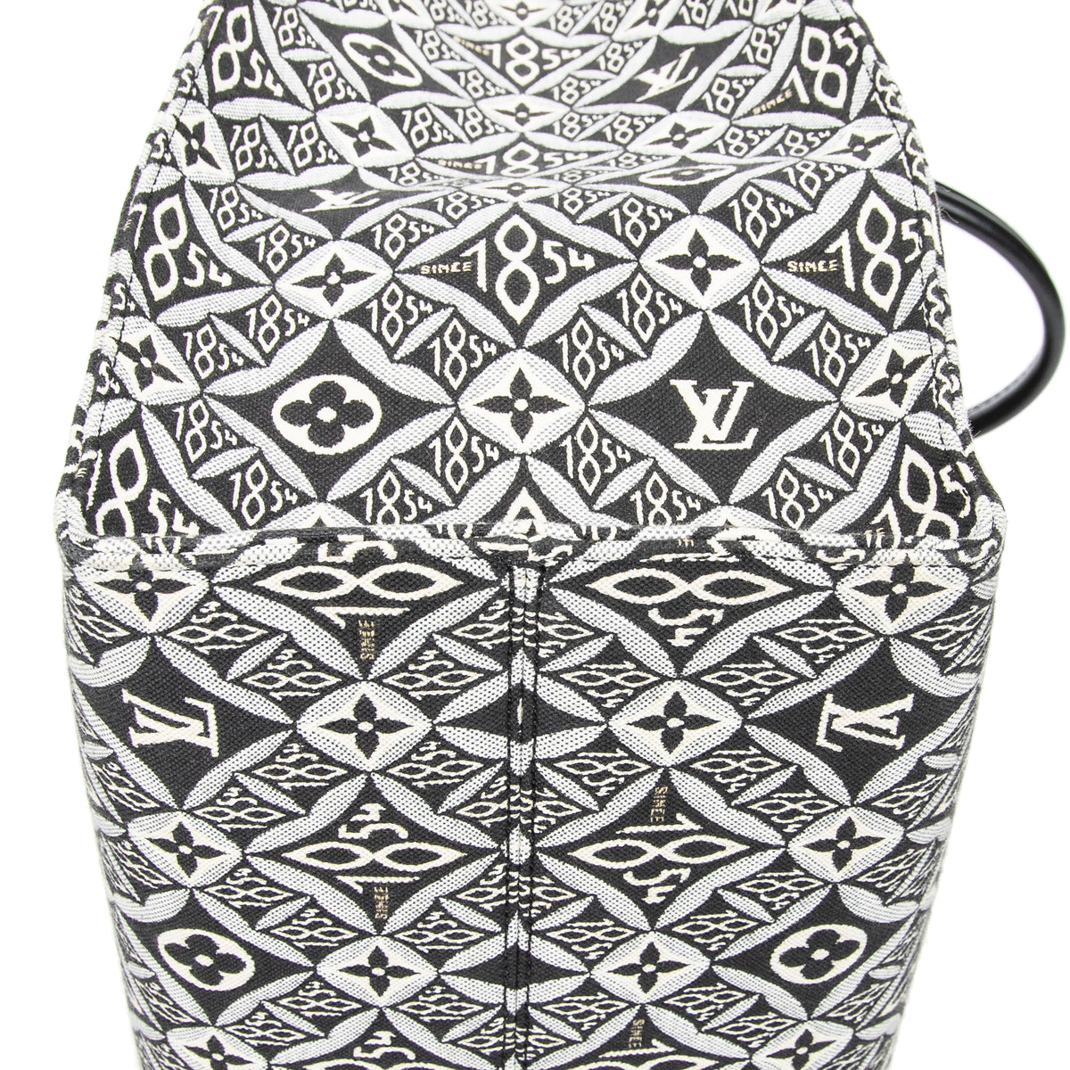 Handbag On the go GM Grey Jacquard Since 1854 Textile Canvas