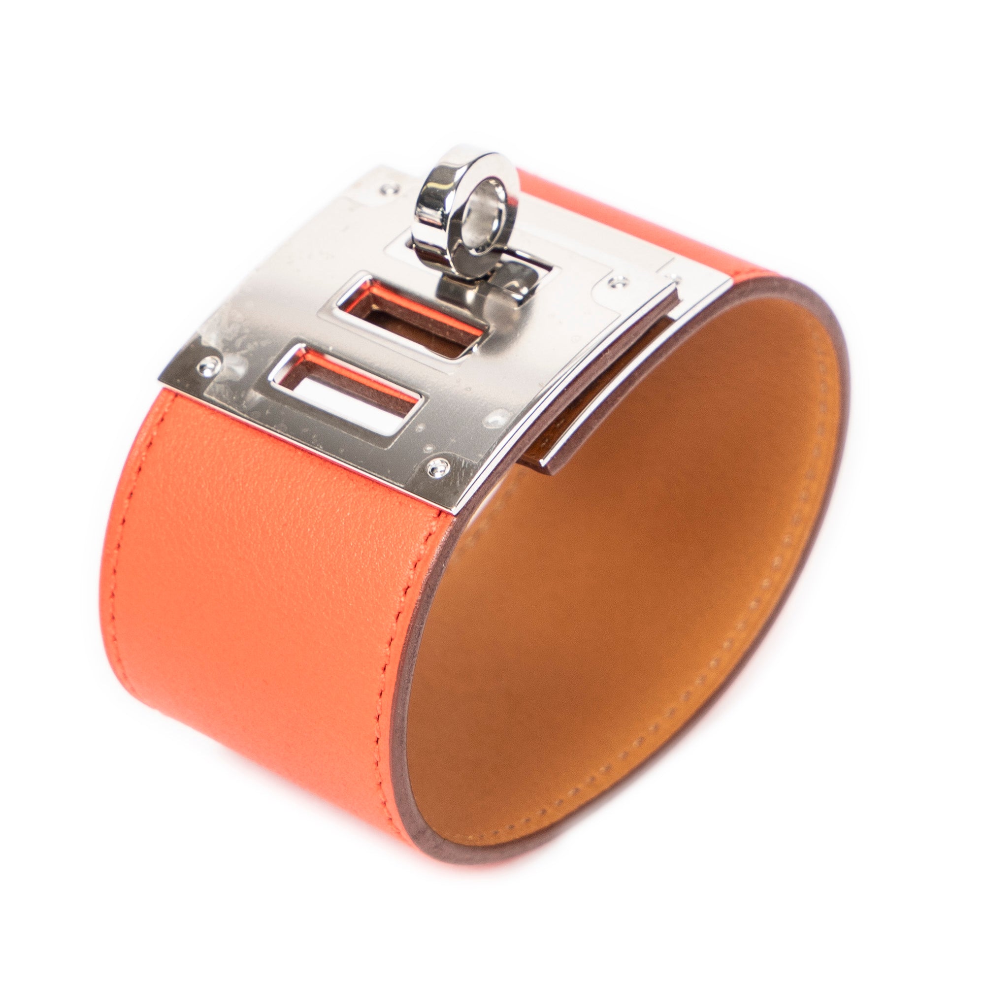 Bracelet Kelly Dog Bracelet Red Swift Leather