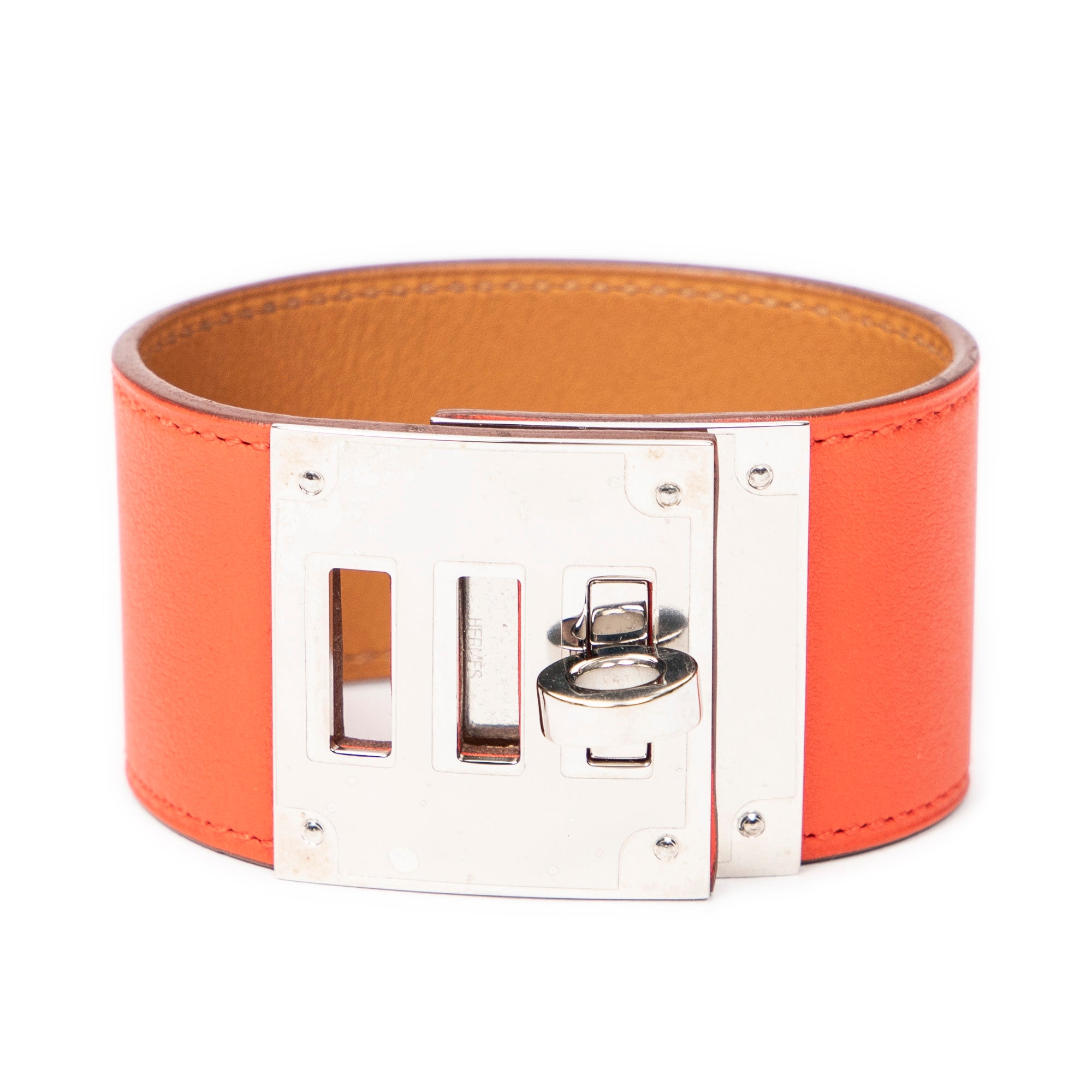 Bracelet Kelly Dog Bracelet Red Swift Leather