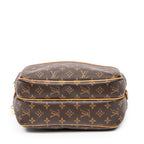 Shoulder Bag Reporter PM Brown Monogram Canvas