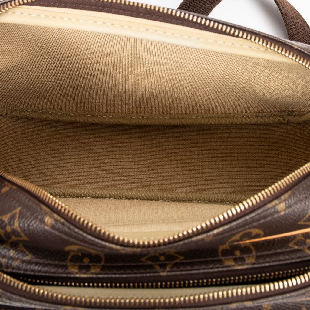 Shoulder Bag Reporter PM Brown Monogram Canvas