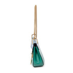 Shoulder Bag Small Bicolor Drew Blue Grained Calfskin Leather