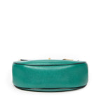 Shoulder Bag Small Bicolor Drew Blue Grained Calfskin Leather