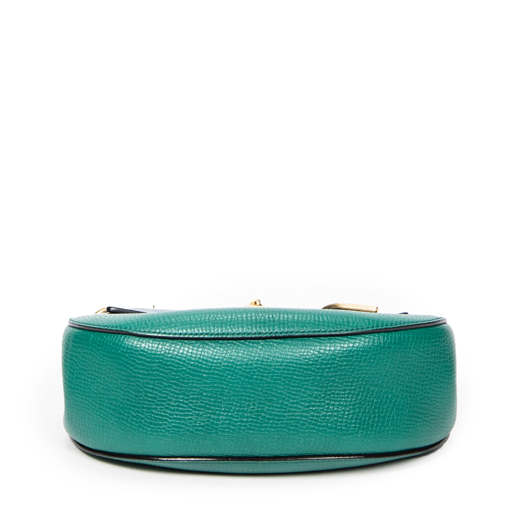 Shoulder Bag Small Bicolor Drew Blue Grained Calfskin Leather