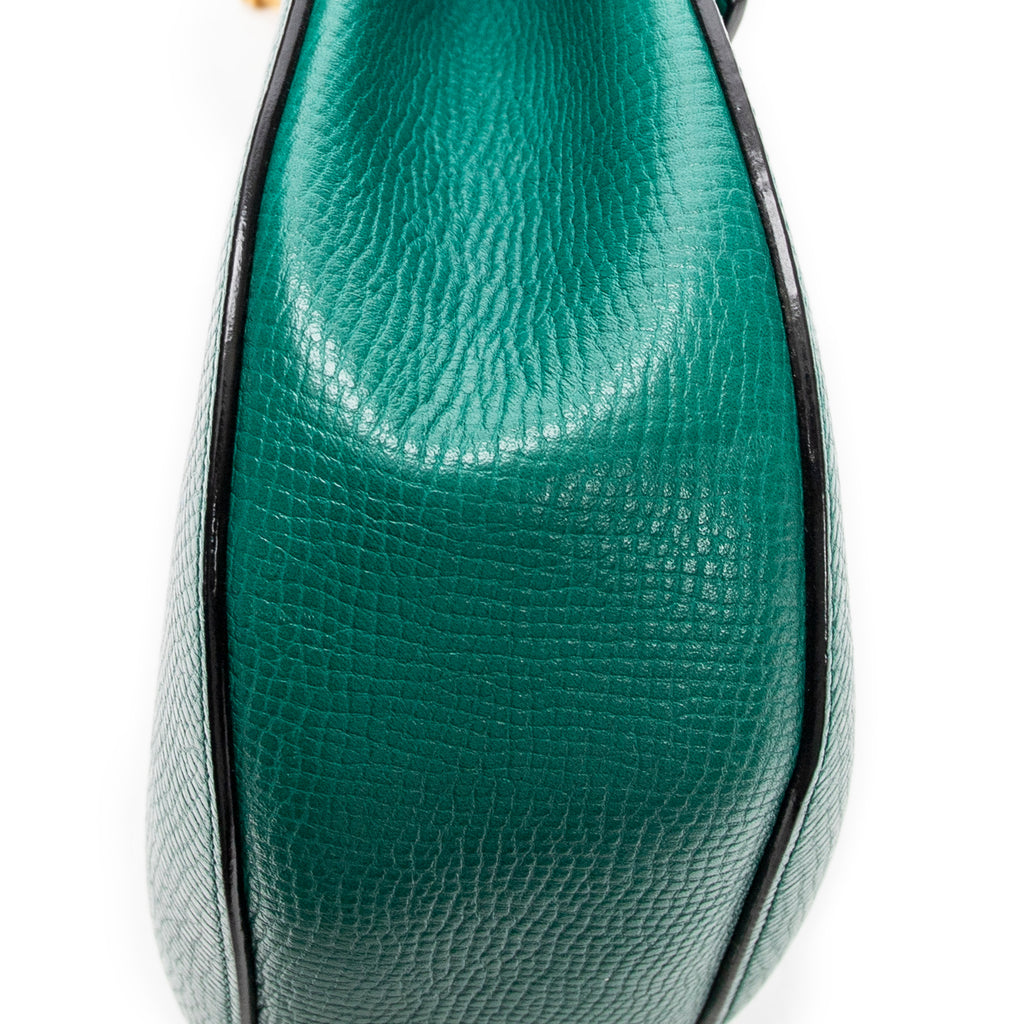 Shoulder Bag Small Bicolor Drew Blue Grained Calfskin Leather