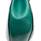 Shoulder Bag Small Bicolor Drew Blue Grained Calfskin Leather