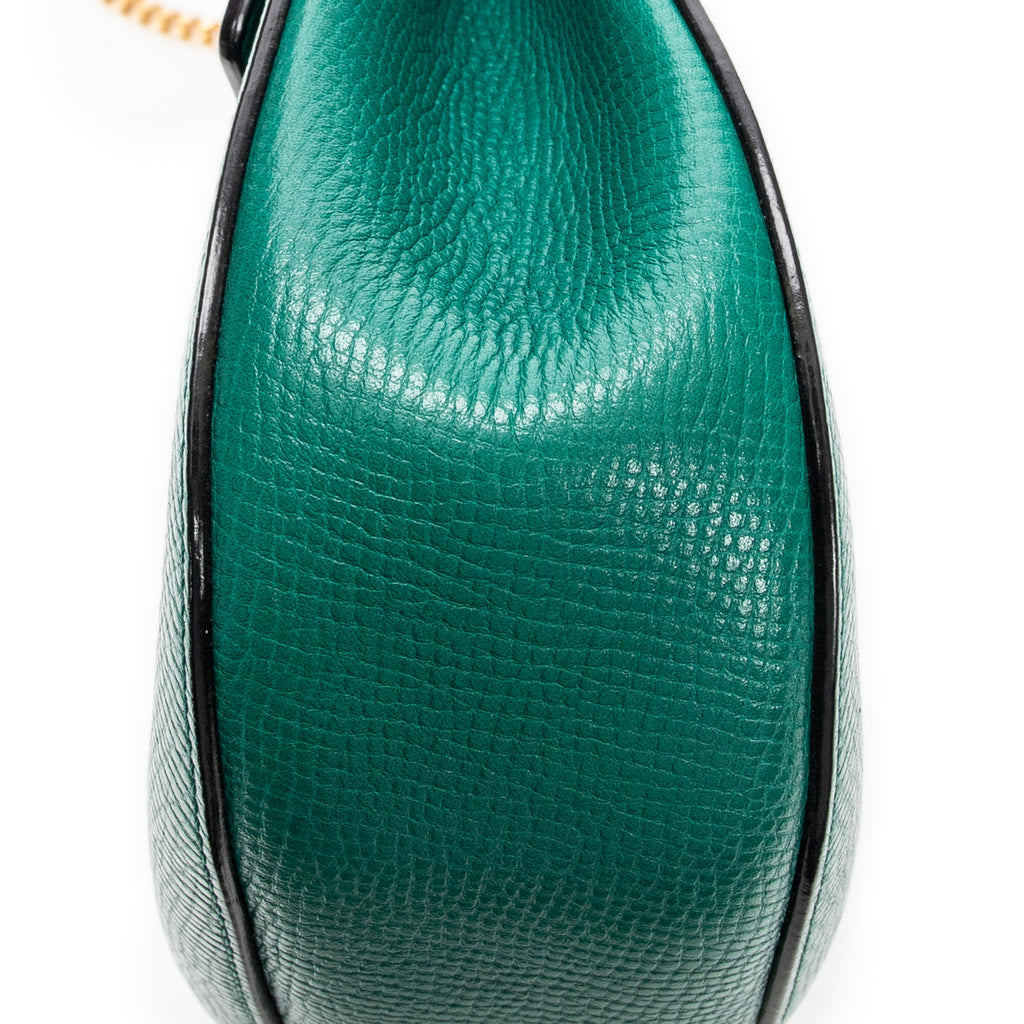 Shoulder Bag Small Bicolor Drew Blue Grained Calfskin Leather