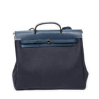 Shoulder Bag Herbag 2 in 1 GM Navy Toile Officier Canvas