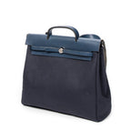 Shoulder Bag Herbag 2 in 1 GM Navy Toile Officier Canvas