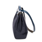 Shoulder Bag Herbag 2 in 1 GM Navy Toile Officier Canvas